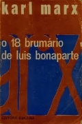 capa do livro 18 Brumário de Luis Bonaparte