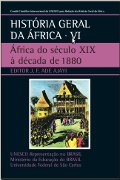 Capa do livro História Geral da África: África do século XIX à década de 1880. V. 6.