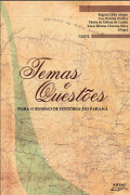 Capa do livro temas e questes para o ensino de Histria do Paran