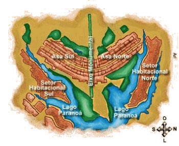 Mapa de Braslia