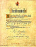 Imagem do fac símile da Lei Áurea, aprovada em 13 de maio de 1888 pela princesa Isabel. <br></br> Palavras-chave: relações de poder, escravidão, monarquia, império.