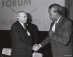 Apartheid - Frederick de Klerk e Nelson Mandela