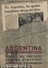 Ditadura - solidariedade à Argentina