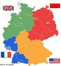 Alemanha - áreas de influência