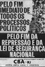 O regime ditatorial implantado no Brasil por meio do golpe civil-militar de abril de 1964, seguido pelos atos institucionais, mergulhou o pas nos chamados Anos de Chumbo. A campanha pela anistia, iniciada em meados dos anos 1970, aglutinou movimentos sociais e associaes civis, destacando-se o Movimento Feminino pela Anistia (MFPA) e o Comit Brasileiro pela Anistia (CBA) que lutaram contra a ditadura e pelo restabelecimento da democracia. Esse combate empreendido por diversos setores da sociedade culminou com a aprovao pelo Congresso da chamada Lei de Anistia (Lei n 6.683, de 28 de agosto de 1979). A lei, no entanto, no significou o fim da luta de vrios setores da sociedade. A forma como se definiu a anistia no Brasil implicou a continuidade da mobilizao e a impossibilidade de esquecimento. O debate permanece nos meios polticos e acadmicos, assim como permanece a batalha pela busca de reparao para familiares dos mortos e desaparecidos, bem como pela abertura dos arquivos militares. <br><br/> Palavras-chave: anistia, censura, democracia, direitos humanos, ditadura civil-militar, movimentos sociais, violncia.