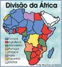 Mapa que apresenta a diviso dos territrios africanos em reas de colonizao. A chamada partilha da frica aconteceu em 1884 e 1885 na Conferncia de Berlim.<br><br/> Palavras-chave: relaes de poder, relaes culturais, dominao, potncias europeias, capitalismo monopolista.