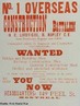 Cartaz de propaganda de guerra canadense da Primeira Guerra Mundial. <br><br/> Palavras-chave: Canad, Primeira Guerra Mundial, propaganda, recrutamento.