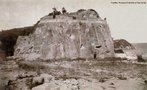 Acervo da srie coleo de fotografias de Juan Gutierrez inclui diversas fotografias sobre a Revolta da Armada, um registro que pode ser compreendido como uma crnica visual da cidade ferida pelos combates dos marinheiros. Fortaleza de So Joo, 1894.  <br><br/> Palavras-chave: relaes de poder, relaes culturais, Rio de Janeiro, violncia.