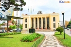 Fachada do Museu do Expedicionrio em Curitiba - Paran. <br><br/> Palavras-chave: relaes de poder, Estado, Foras Armadas, Exrcito Brasileiro, Fora Area Brasileira, Fora Expedicionria Brasileira, Museu do Expedicionrio, Curitiba, Paran.