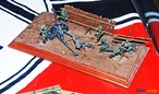 Segunda Guerra Mundial - miniatura de combate alem