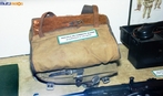 Mochila de combate alem utilizada na Segunda Guerra Mundial, exemplar exposto no Museu do Expedicionrio em Curitiba - PR. <br><br/> Palavras-chave: relaes de poder, Estado, Foras Armadas, Exrcito Brasileiro, guerra, Fora Expedicionria Brasileira, nazismo, fascismo, nacional-socialismo, Museu do Expedicionrio, Curitiba, Paran.