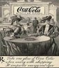 Anúncio do refrigerante Coca-cola do início do século XX. <br><br/> Palavras-chave: relações de poder, relações culturais, meios de comunicação, capitalismo.