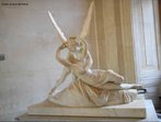 Escultura de Antonio Canova, artista neoclassicista italiano, a mitologia grega de Cupido e Psiquê. <br><br/> Palavras-chave: relações culturais, escultura, neoclassicismo, Itália, mitologia grega, Cupido e Psiquê.