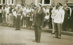 Marechal Humberto de Alencar Castelo Branco foi o primeiro presidente do regime militar instaurado pelo golpe militar de 1964.<br><br/> Palavras-chave: relaes de poder, poder executivo, governo, ditadura, Brasil.