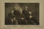 A Legao Brasileira em Londres, maro de 1901. Vendo-se da esquerda para a direita: Graa Aranha, Sylvino Gurgel do Amaral, Joaquim Nabuco, Domcio da Gama e Oliveira Lima.<br><br/> Palavras-chave: relaes de poder, relaes culturais, intelectualidade brasileira.